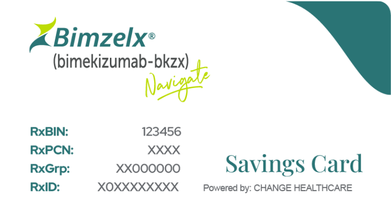 BIMZELX Navigate Savings Card