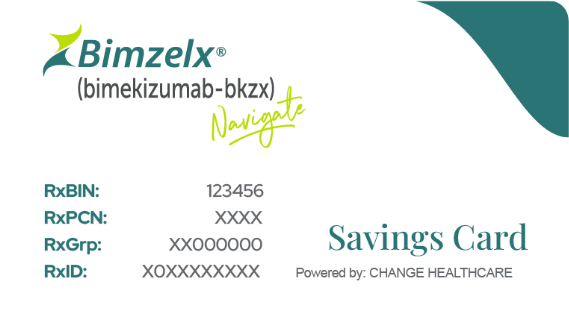 BIMZELX Navigate® Savings Card