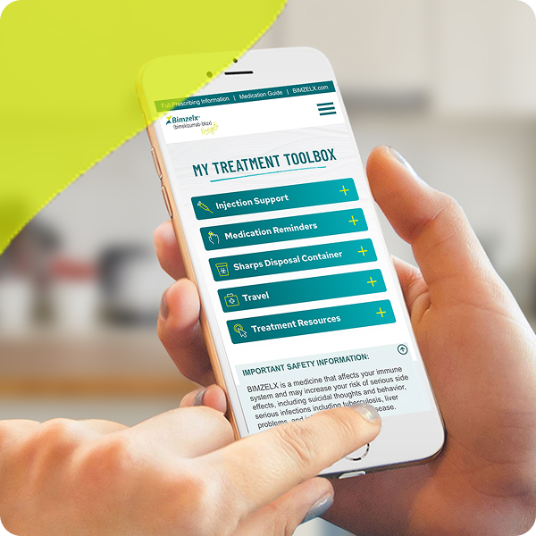 MyNavigate online resources on mobile phone