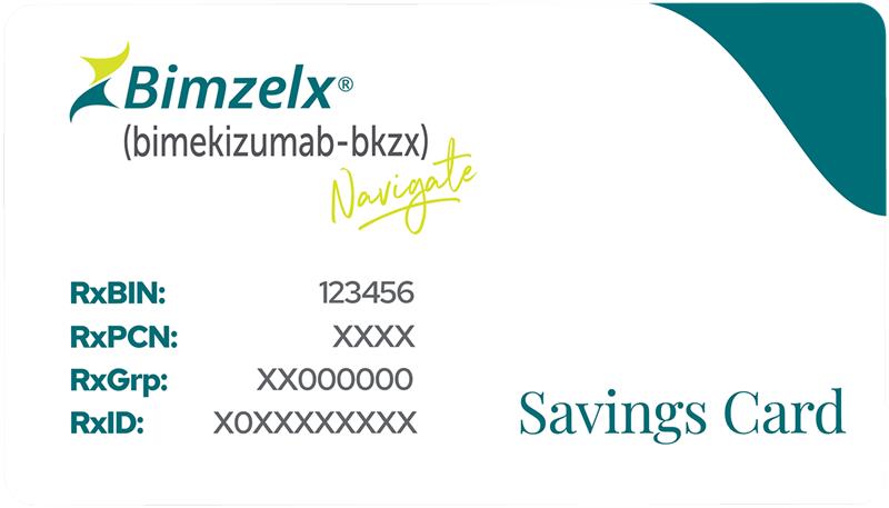 BIMZELX Navigate Savings Card